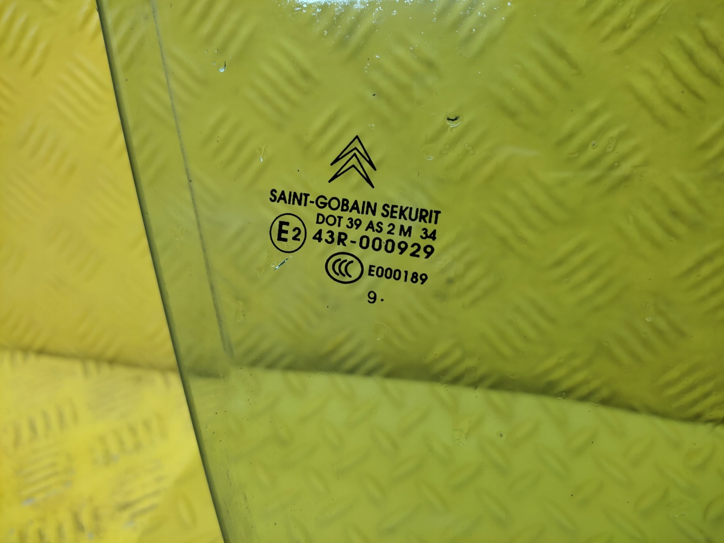 CITROEN C5 III KOMBI window door right front