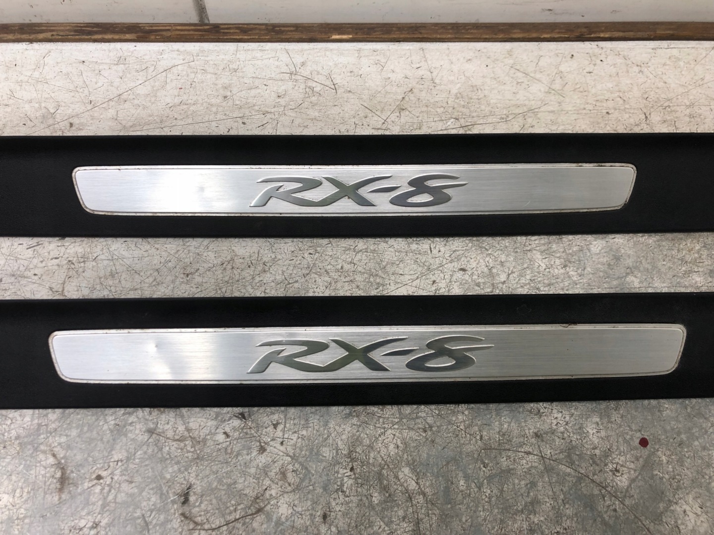 MAZDA RX-8 RX8 moulding threshold cap left right