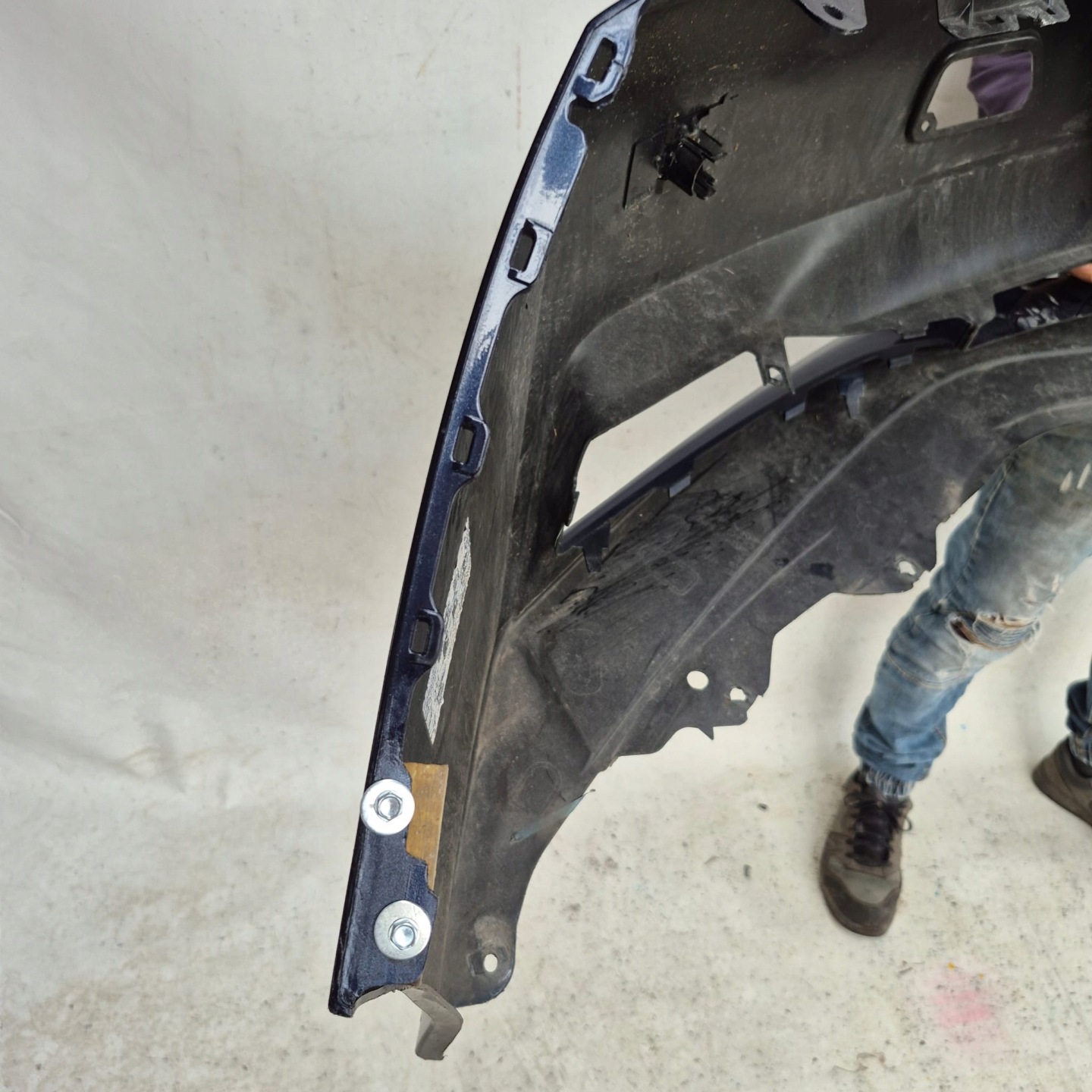 NISSAN LEAF II 2 17-> bumper front front PDC