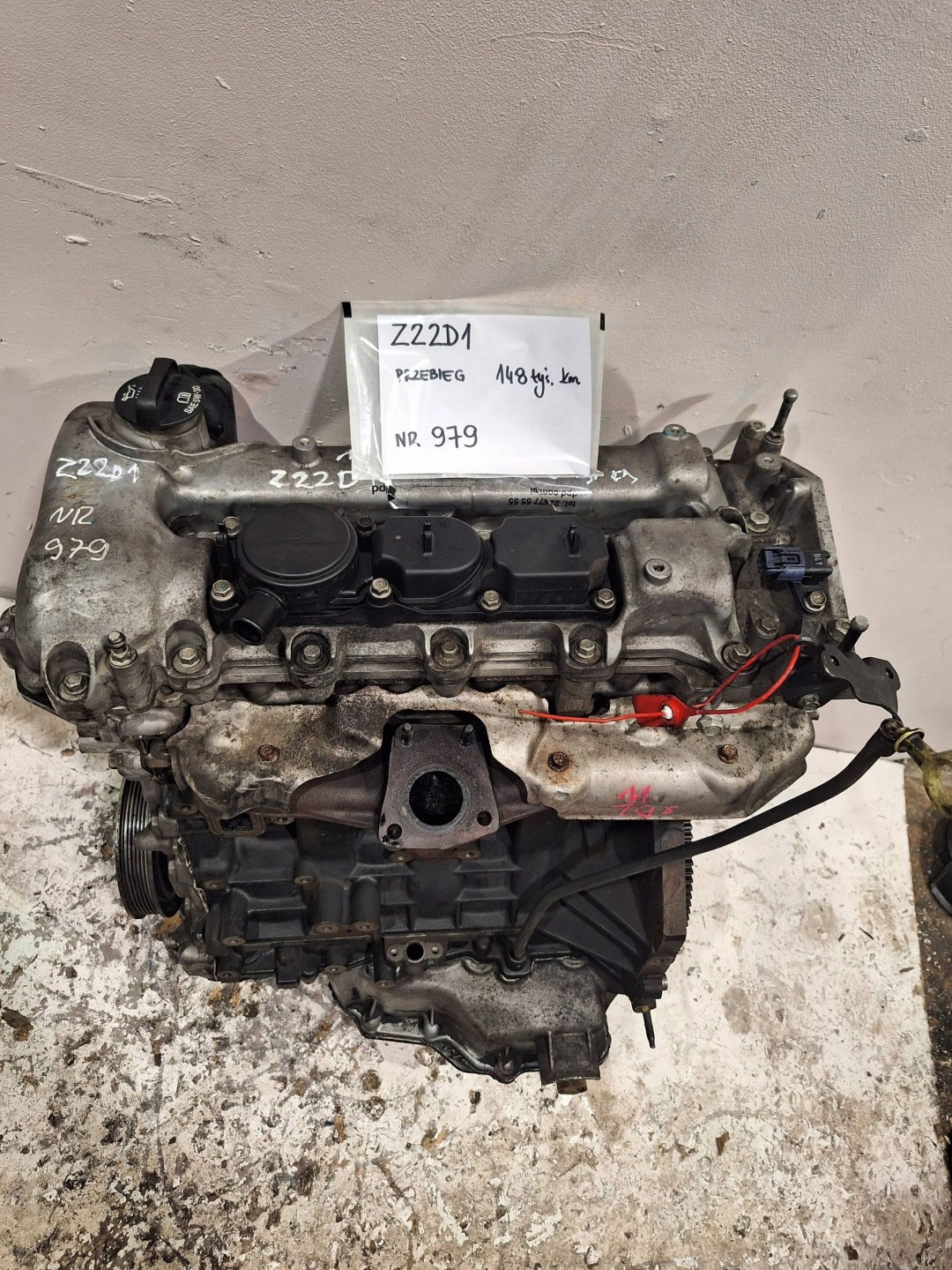 engine Z22D1 OPEL ANTARA 2.2 CDTI 184KM 10