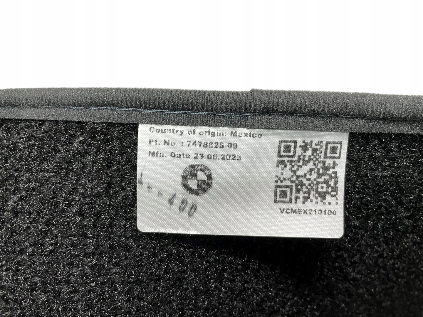 mats WELUROWE KOMPLET BMW X5 G05