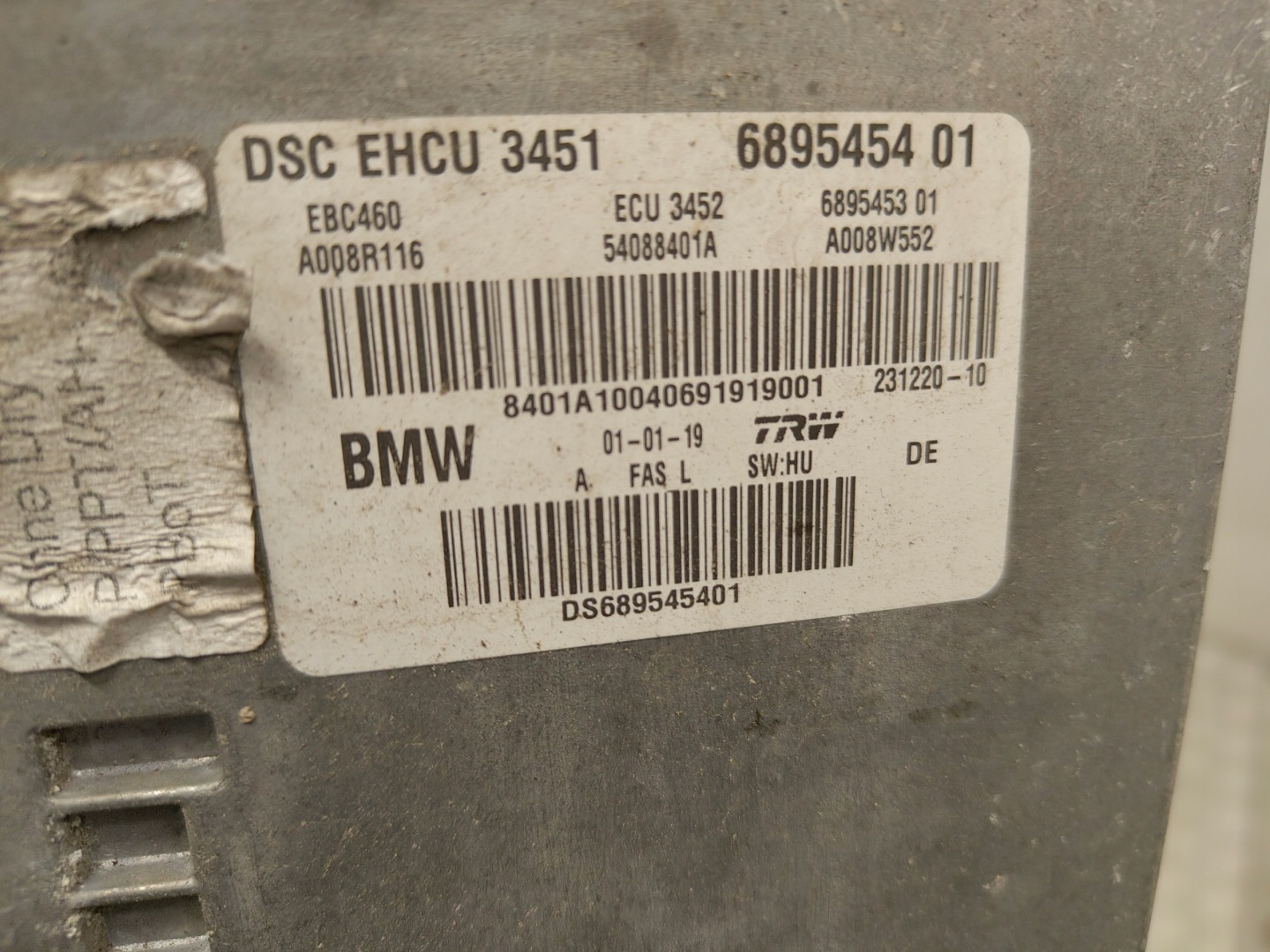 BMW X3 G01 Pompa ABS 6895454