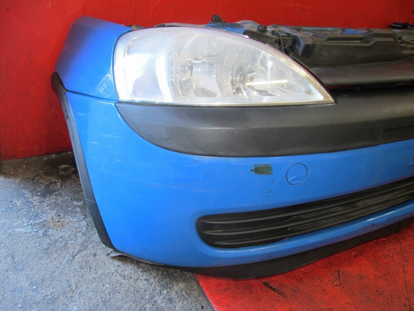 OPEL CORSA C 00-03 support panel for radiators quarter bumper light right left Z20A EU