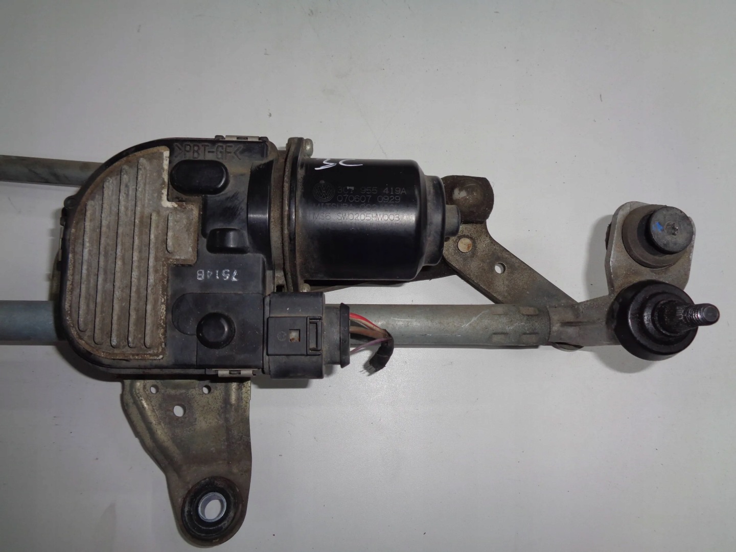VW PASSAT B6 Wischergestänge vorne