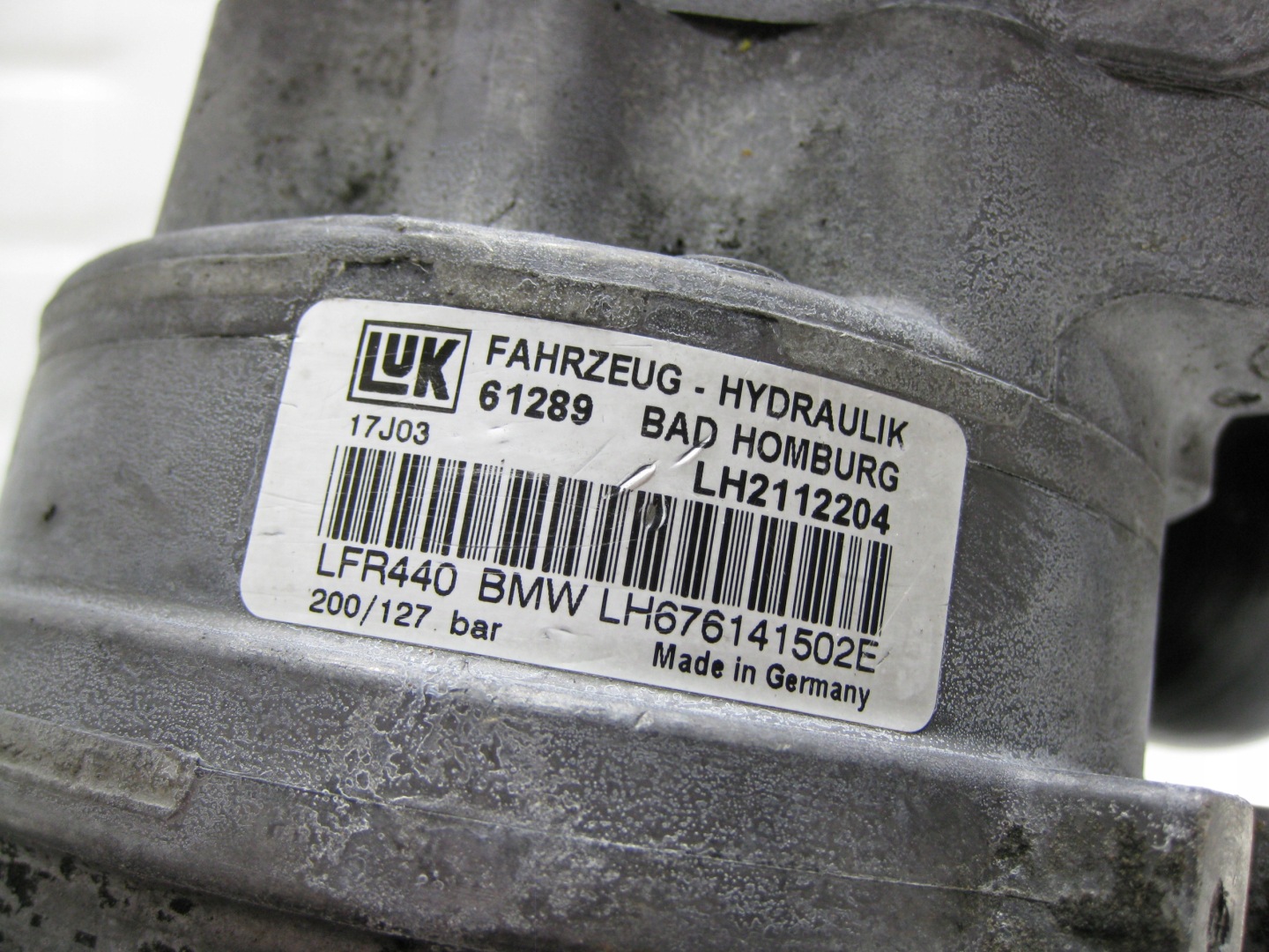BMW 5 E60 3.0 Pompa idraulica SERVOSTERZO LH2112204