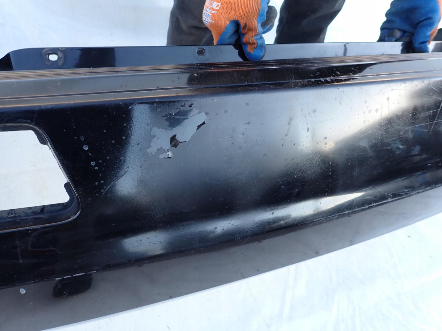DODGE JOURNEY FREEMONT 08- bumper rear part rear