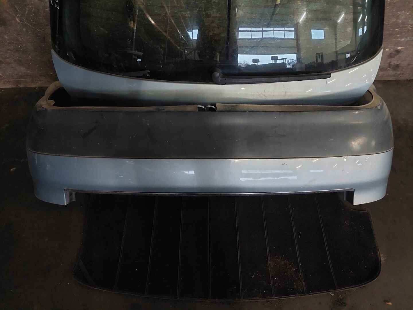 Stoßstange heck + Leuchte heck AUDI A4 B6 LY7R KOMBI AVANT