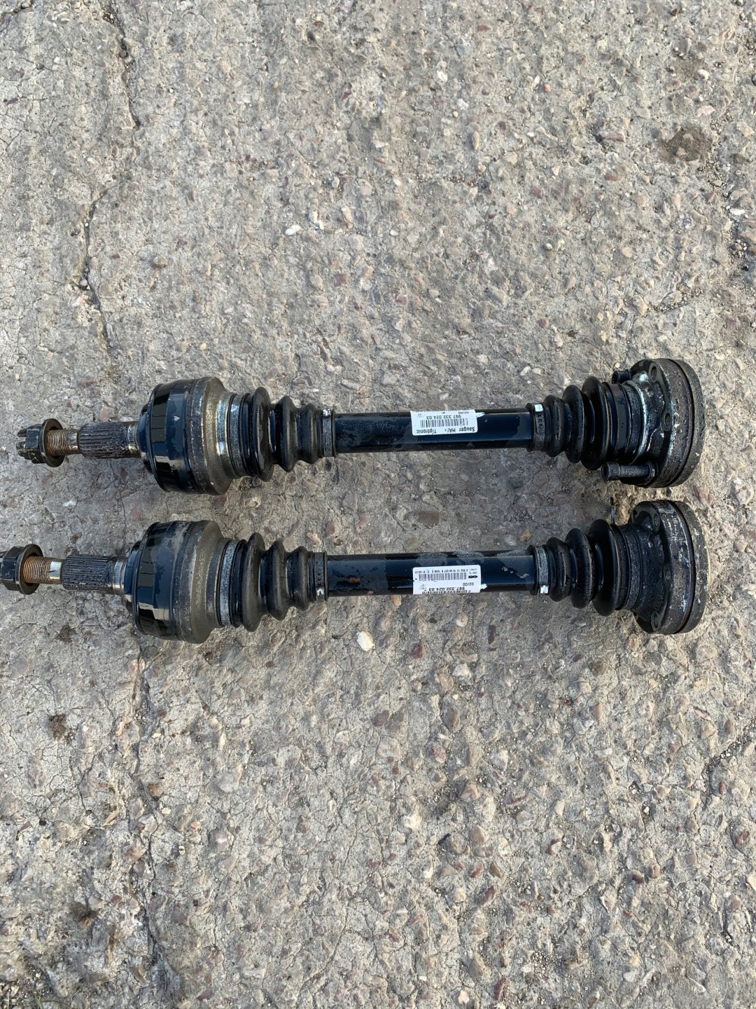 PORSCHE 911 997 semi-axis right left rear part 99733202403