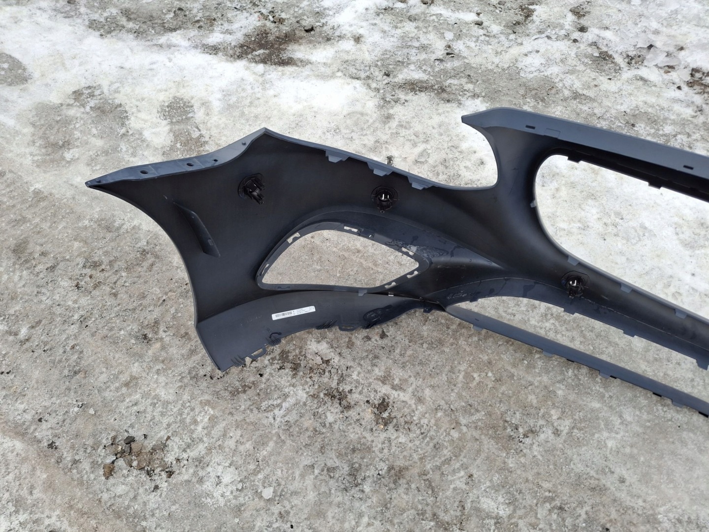 front bumper MERCEDES SLK W172 LIFT 2015R->