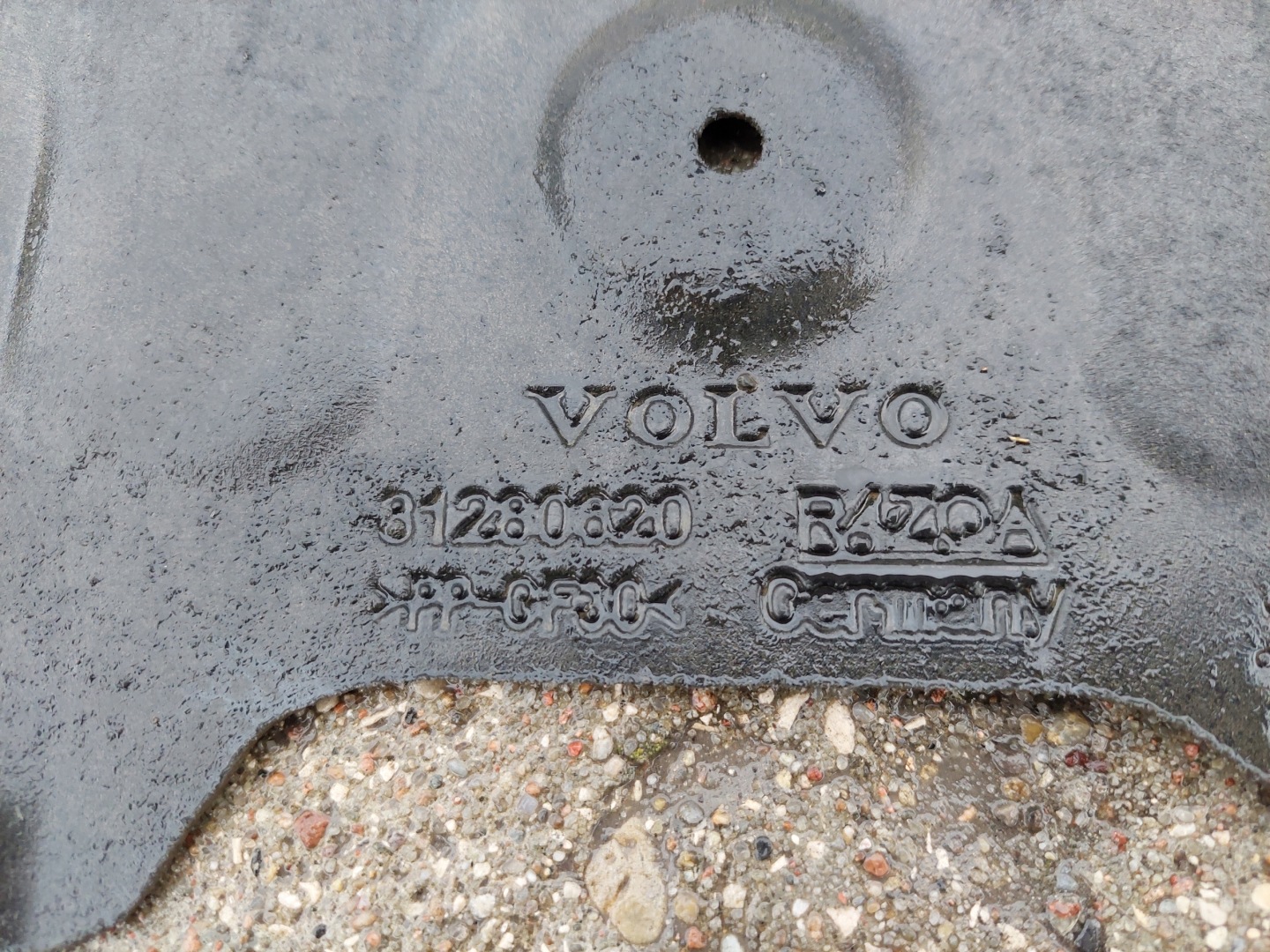 motor cover chassis VOLVO S60 II V60 and 2.0 D3