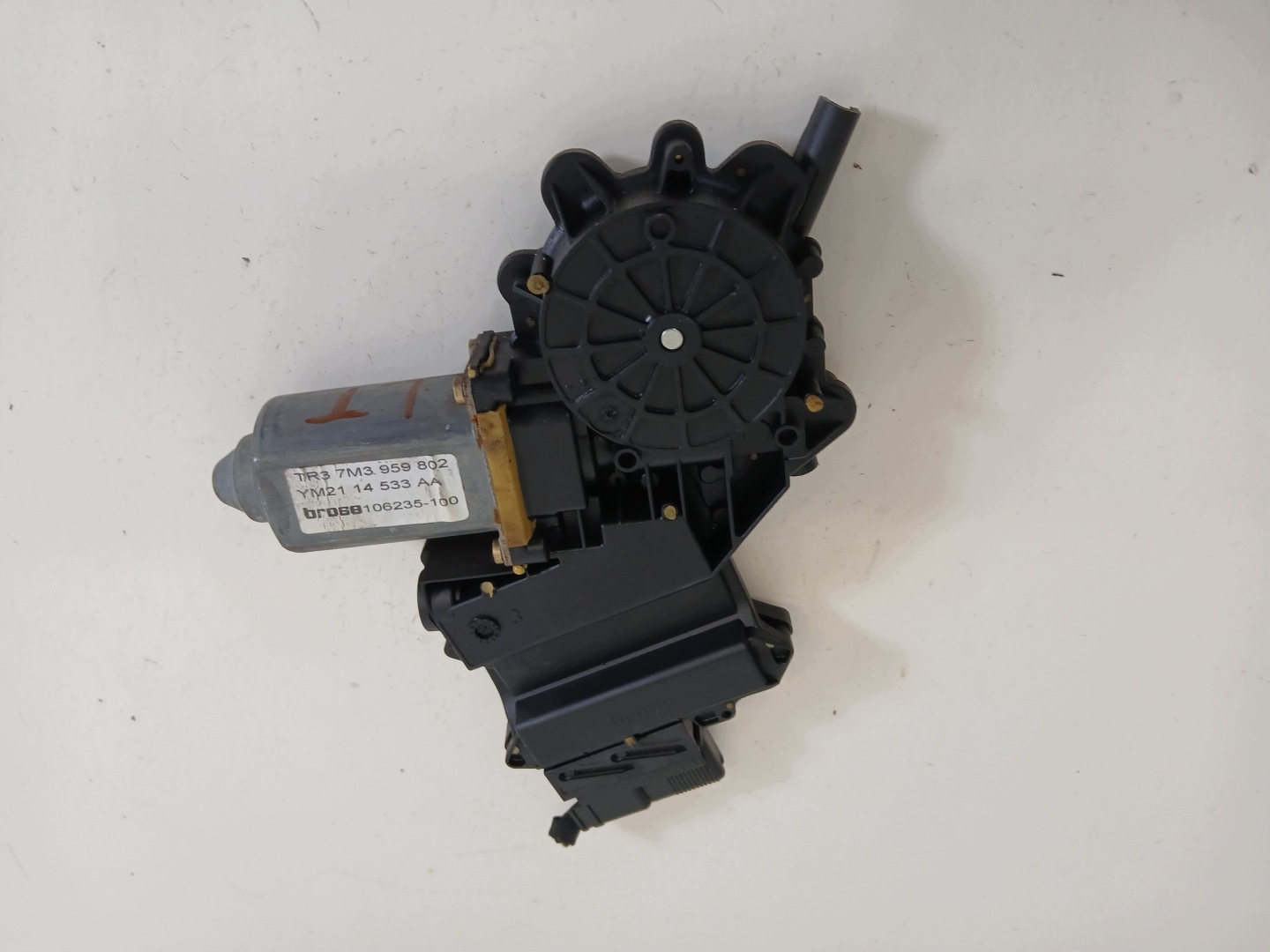 VW SHARAN GALAXY ALHAMBRA mini motor windows right front 7M3959802