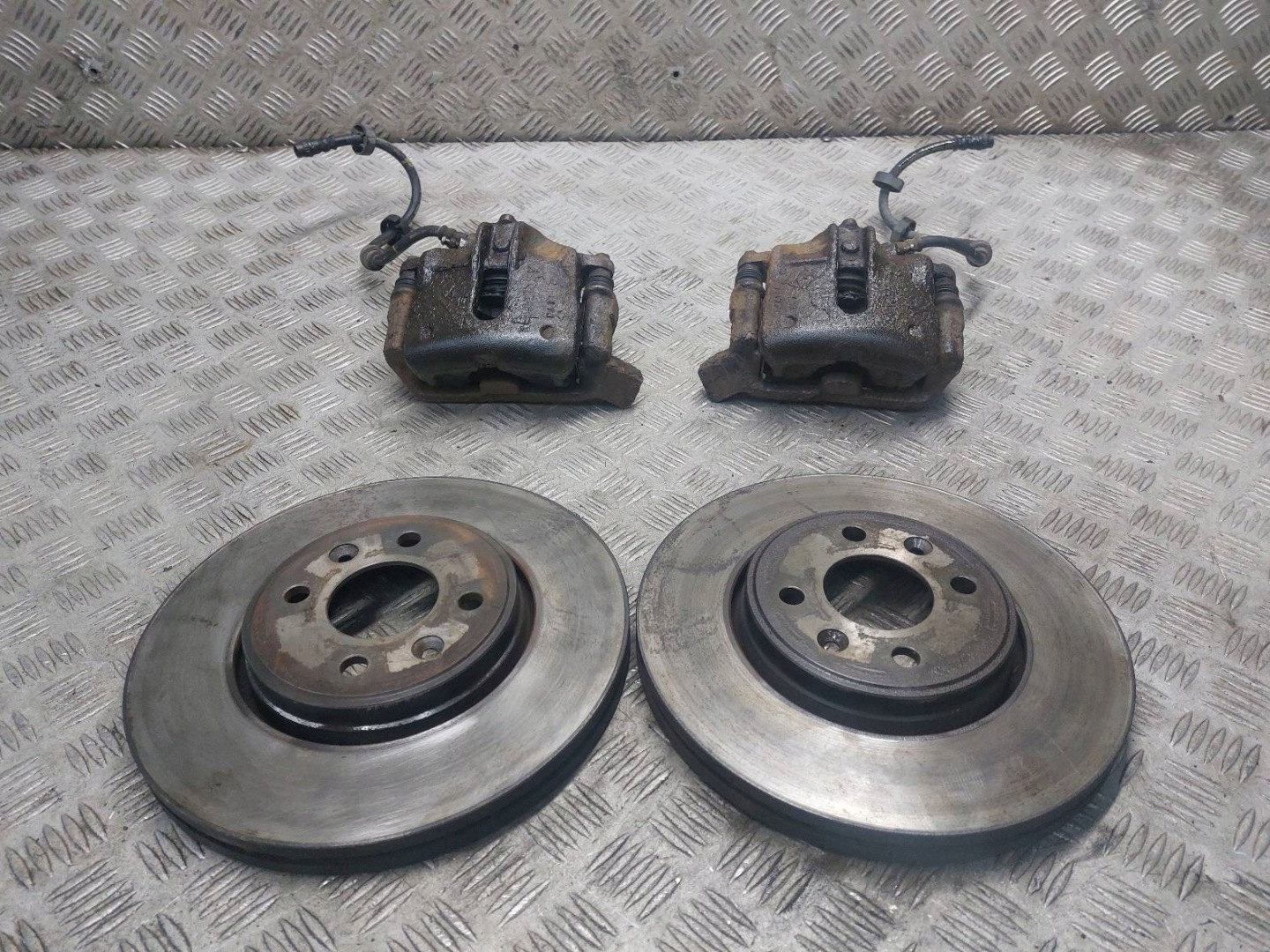 discs brake front + calipers RENAULT MEGANE and LIFT 1.6 16V