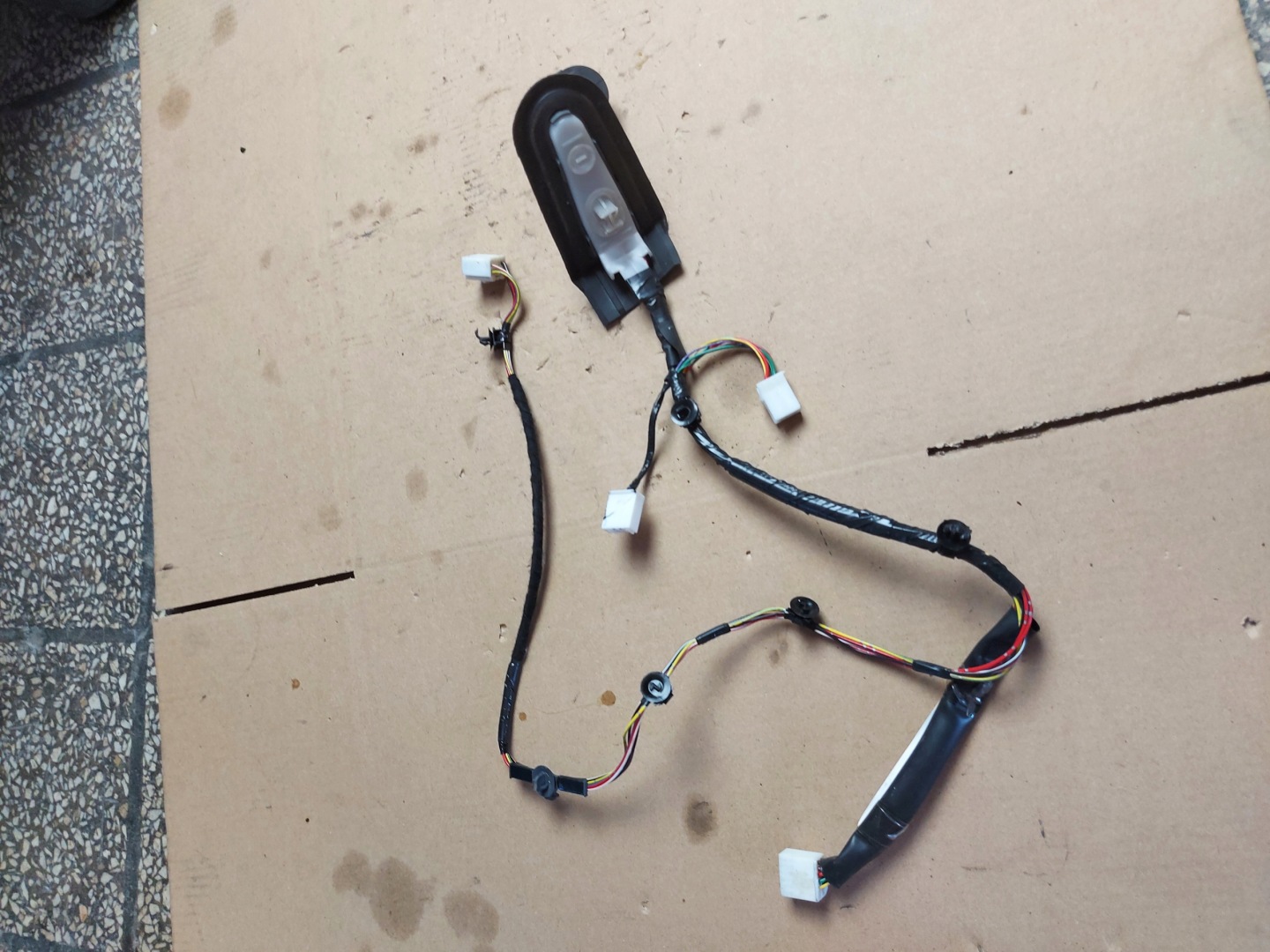 bundle wiring door left rear part rear MAZDA 6 GH OE