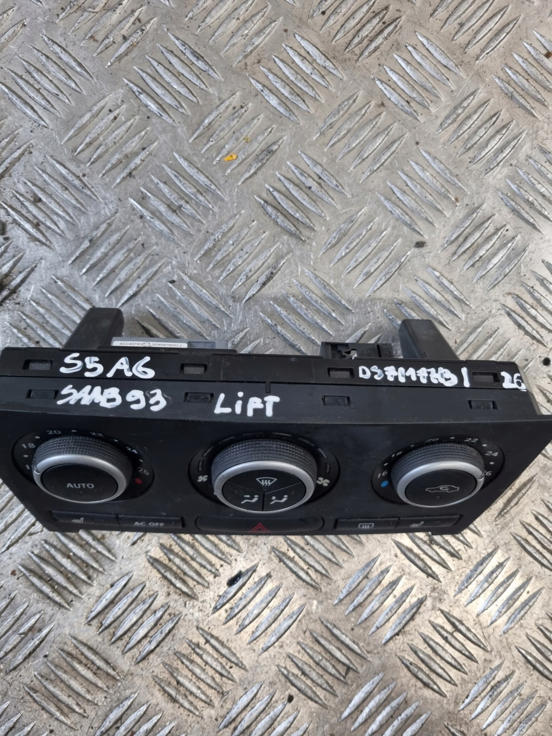 PANEL szellőző klíma SAAB 93 LIFT