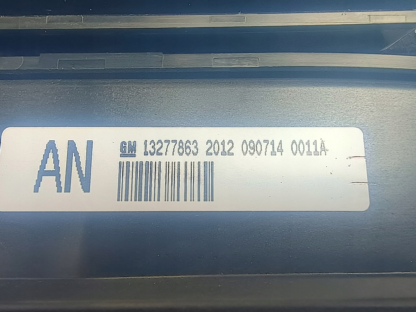 PANEL RADIA KLIMATYZACJI13277863 OPEL INSIGNIA A