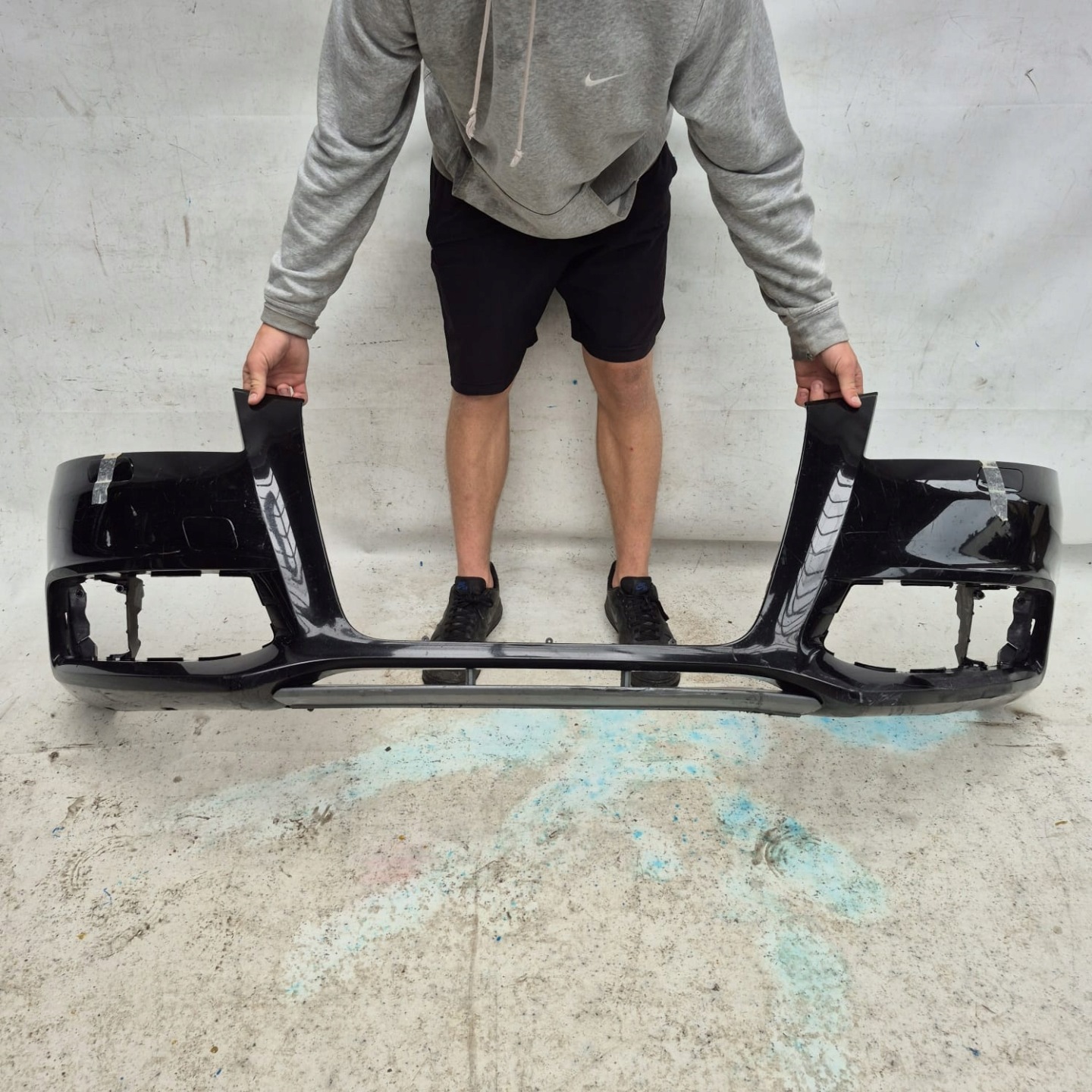 AUDI A3 II 2 8P S-LINE LIFT 08-13 bumper front front washer