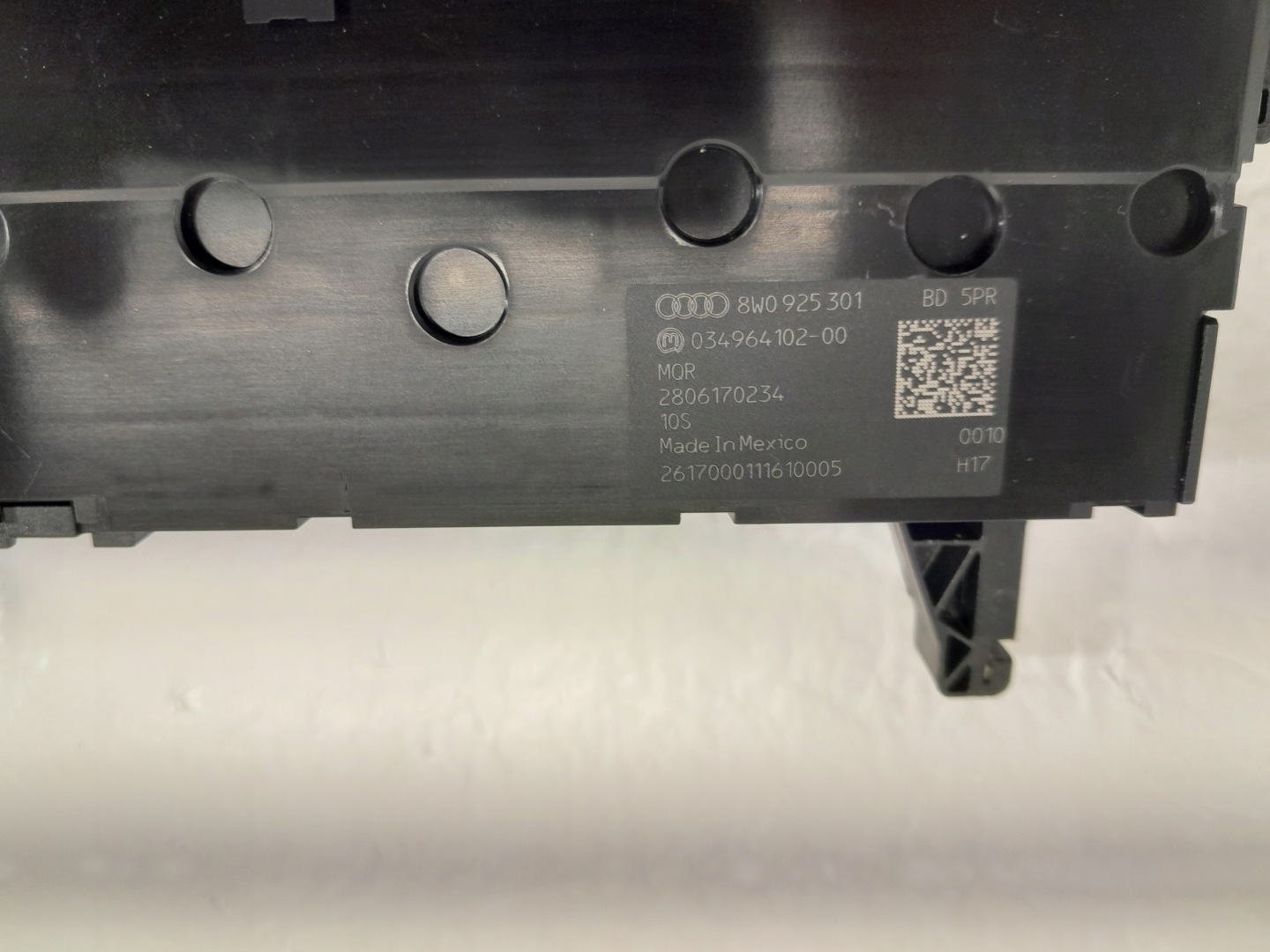 AUDI Q5 II 80A PANEL Bouton 8W0925301BD