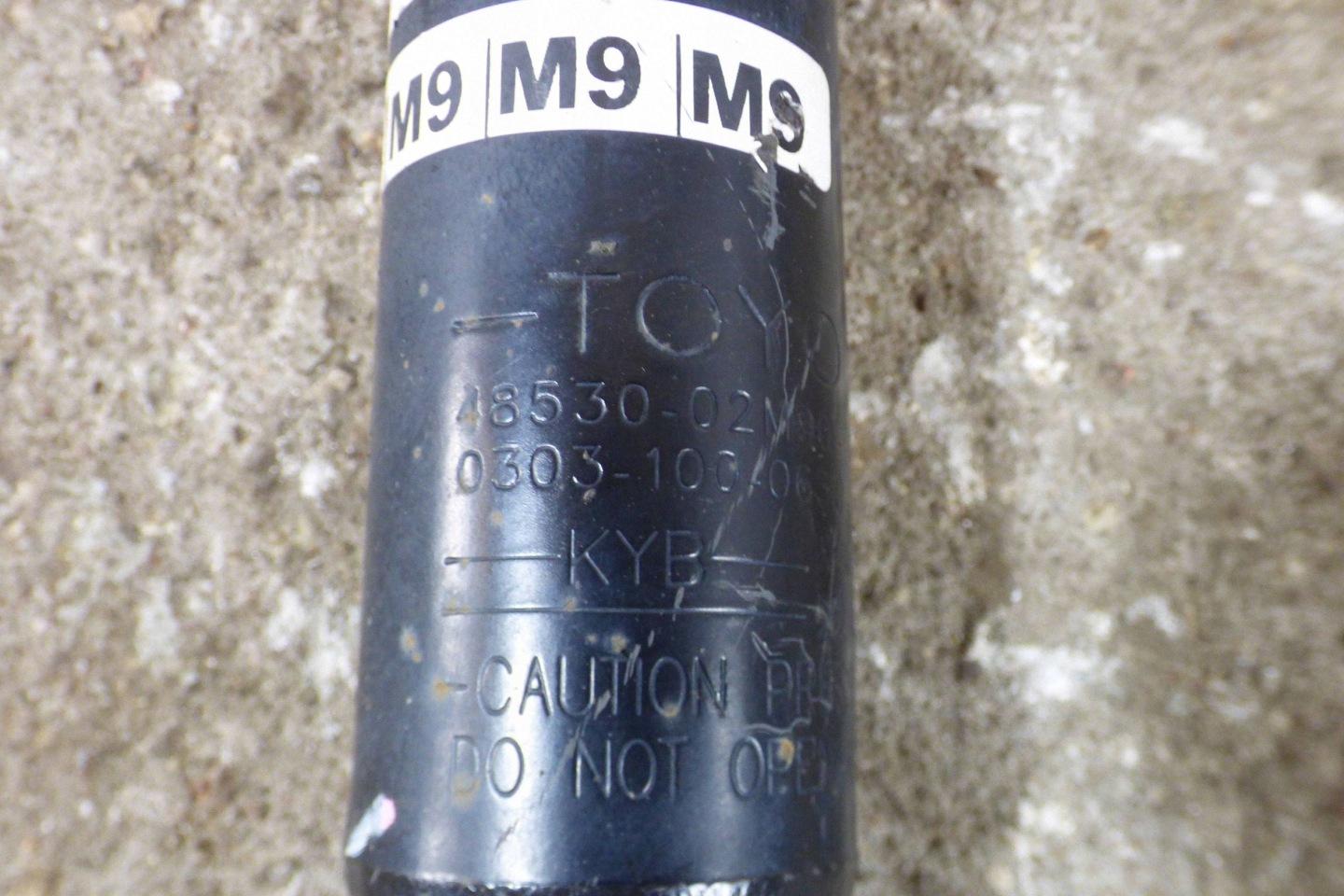 Toyota Corolla E21 shock absorber right 48530-02M90