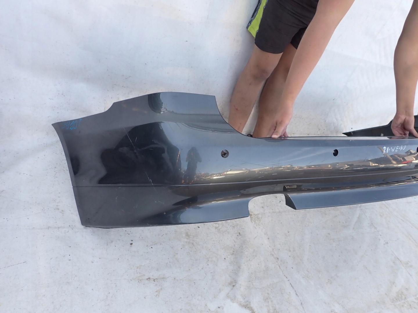 BMW 5 E61 KOMBI 02-06 bumper rear part rear PDC