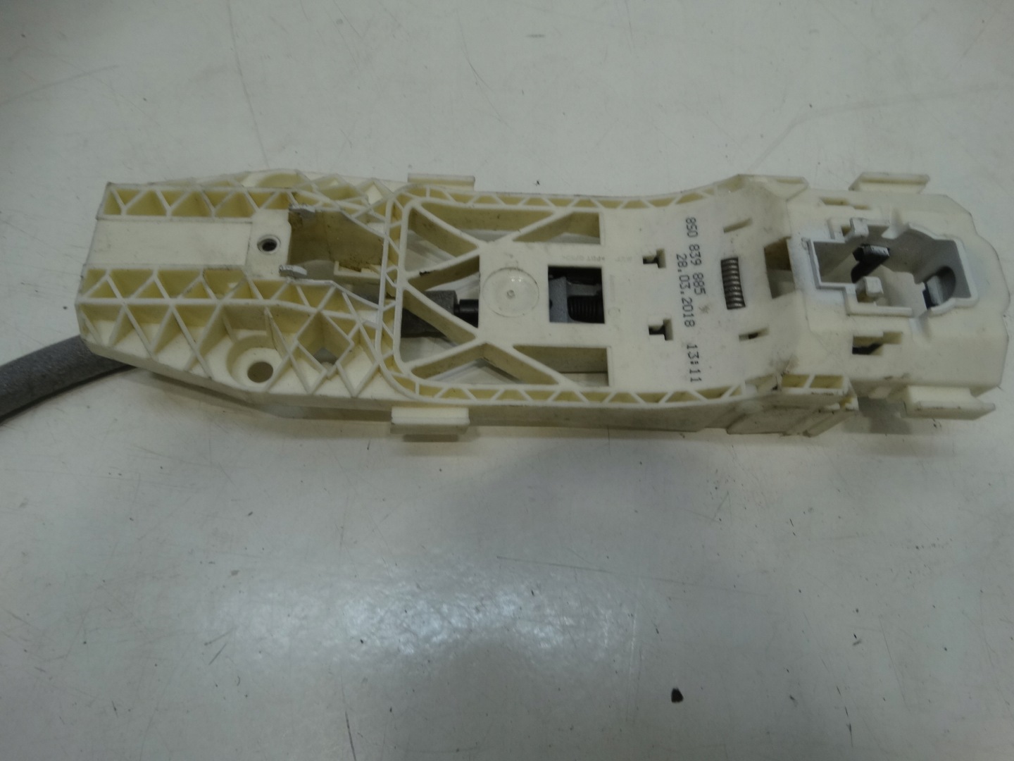 lock door right front VOLKSWAGEN AUDI 8J1837016E 6PIN