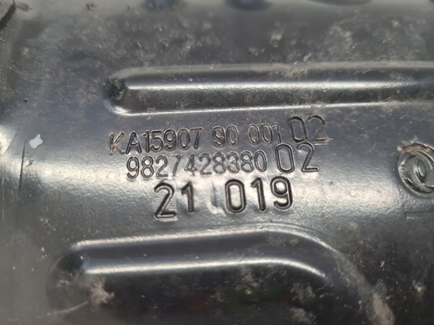 OPEL CORSA-E F ELEKTRYK Support Console Support plaque POMPY d’eau 9827428380