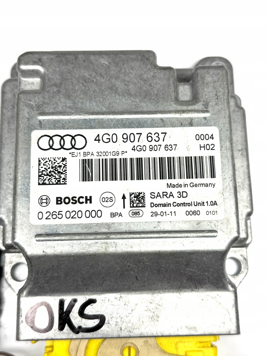 AUDI A6 S6 C7 A7 4G module control unit SENSOR PRZYSPIESZENIA 4G0907637