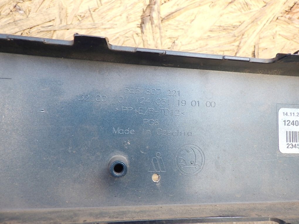 SKODA OCTAVIA 4 IV 5E3 19- front bumper