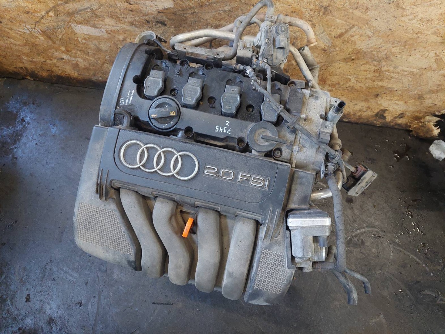 engine petrol AUDI A3 8P AXW 2.0 FSI ID: 231864