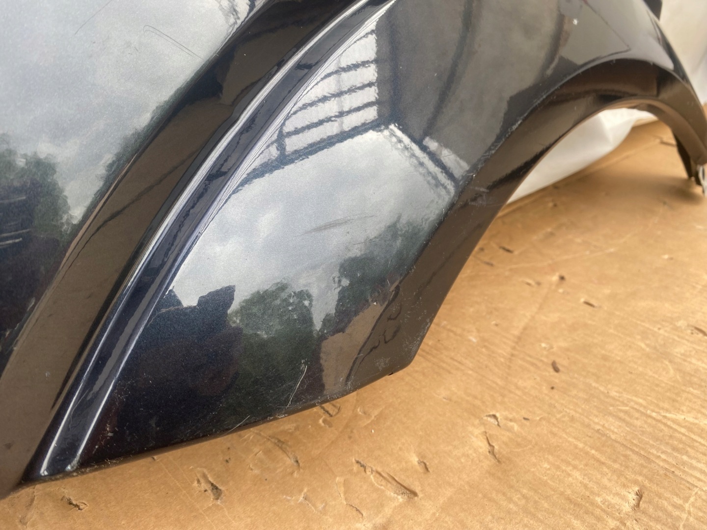 SPRINTER 906 06- fender front left graphitic METALIK original without rdzy