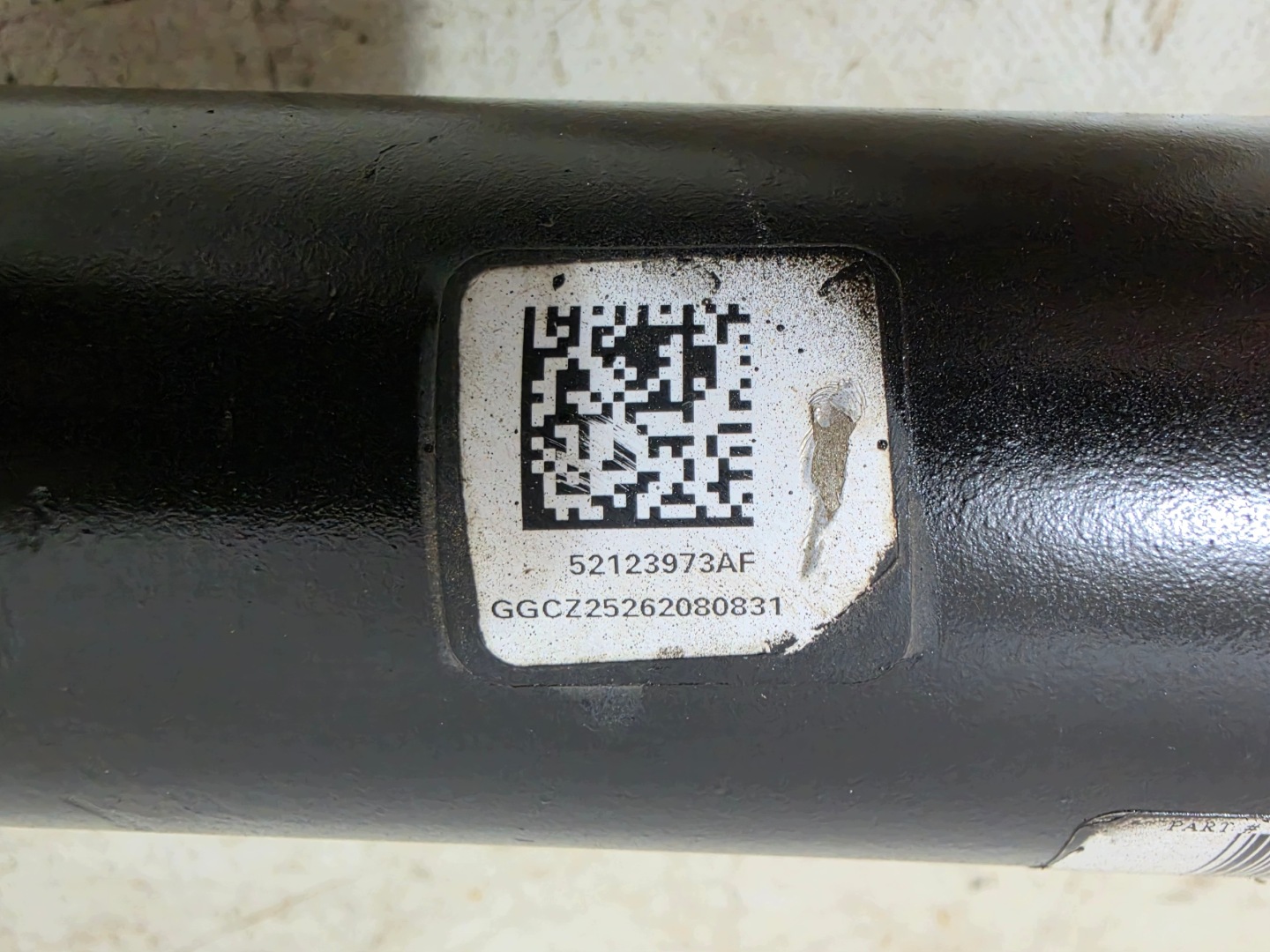 DODGE CHARGER 5.7 3.6 2019- cardan 52123973AH
