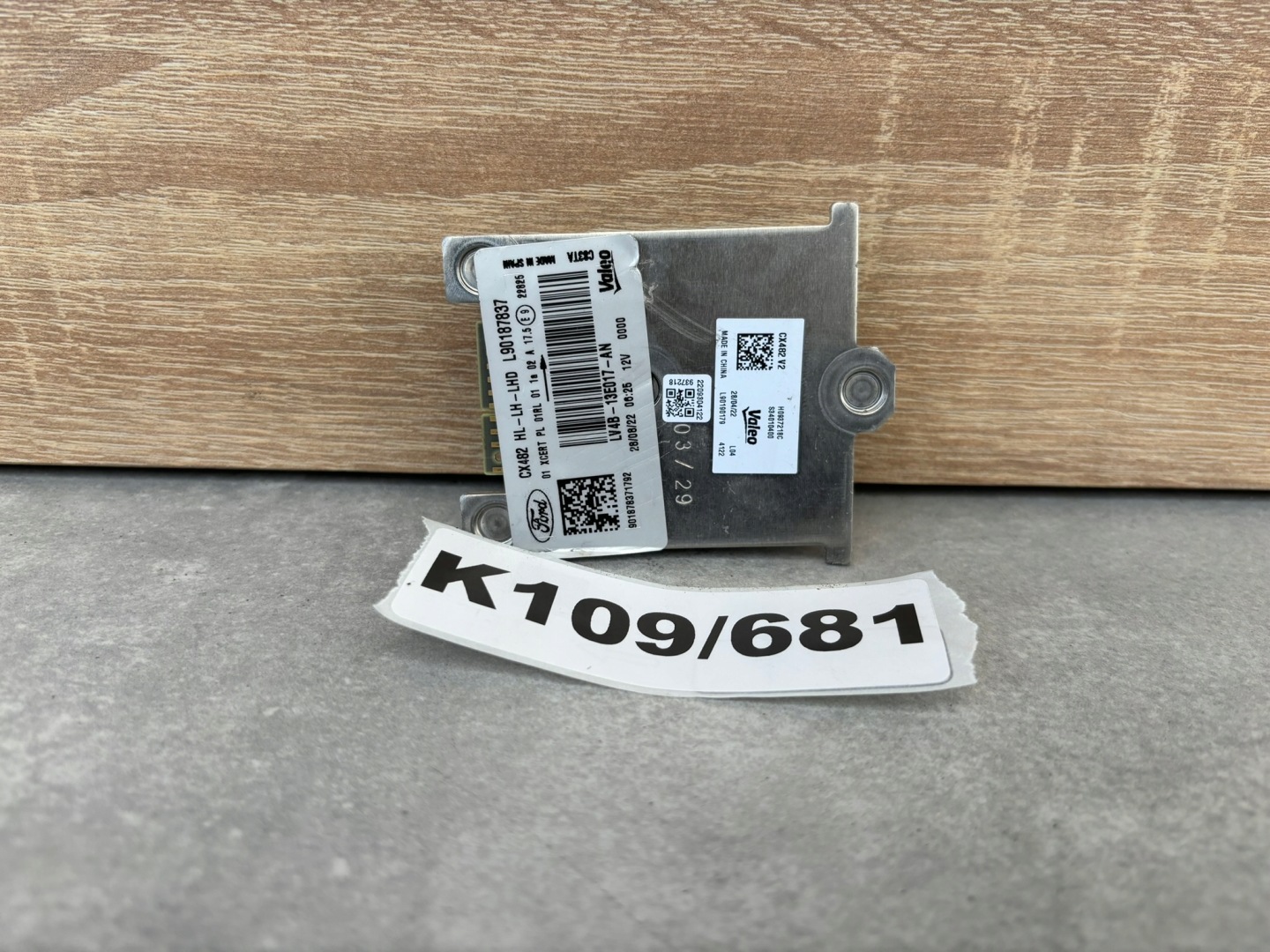 FORD KUGA MK3 control unit module DO lights LED LV4B-13E017-AN K109/681