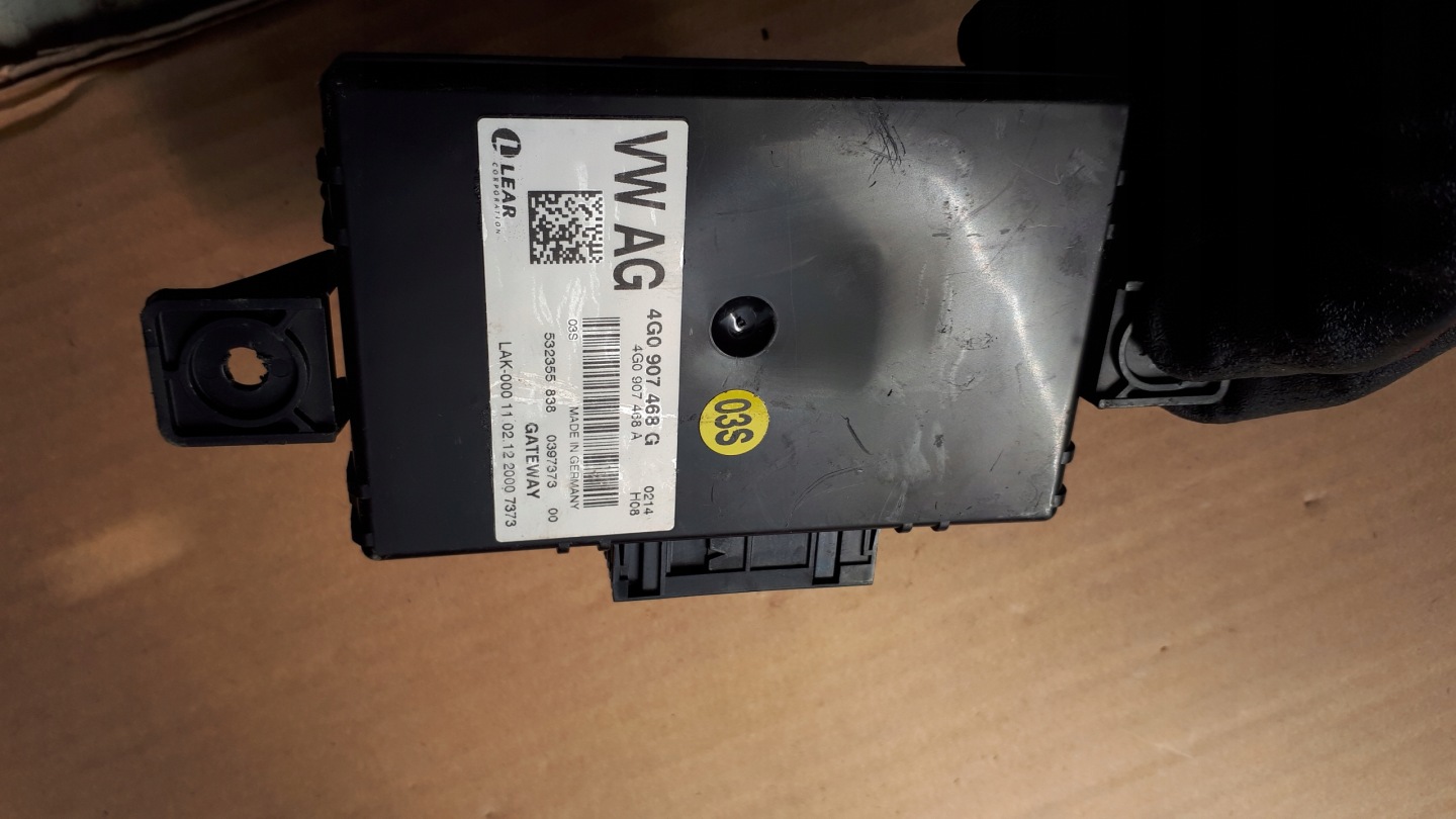 A7 4G modulo Centralina GATEWAY 4G0907468G A6 C7