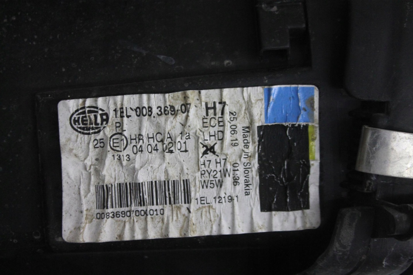 light left front front MERCEDES W211 02-09 EU