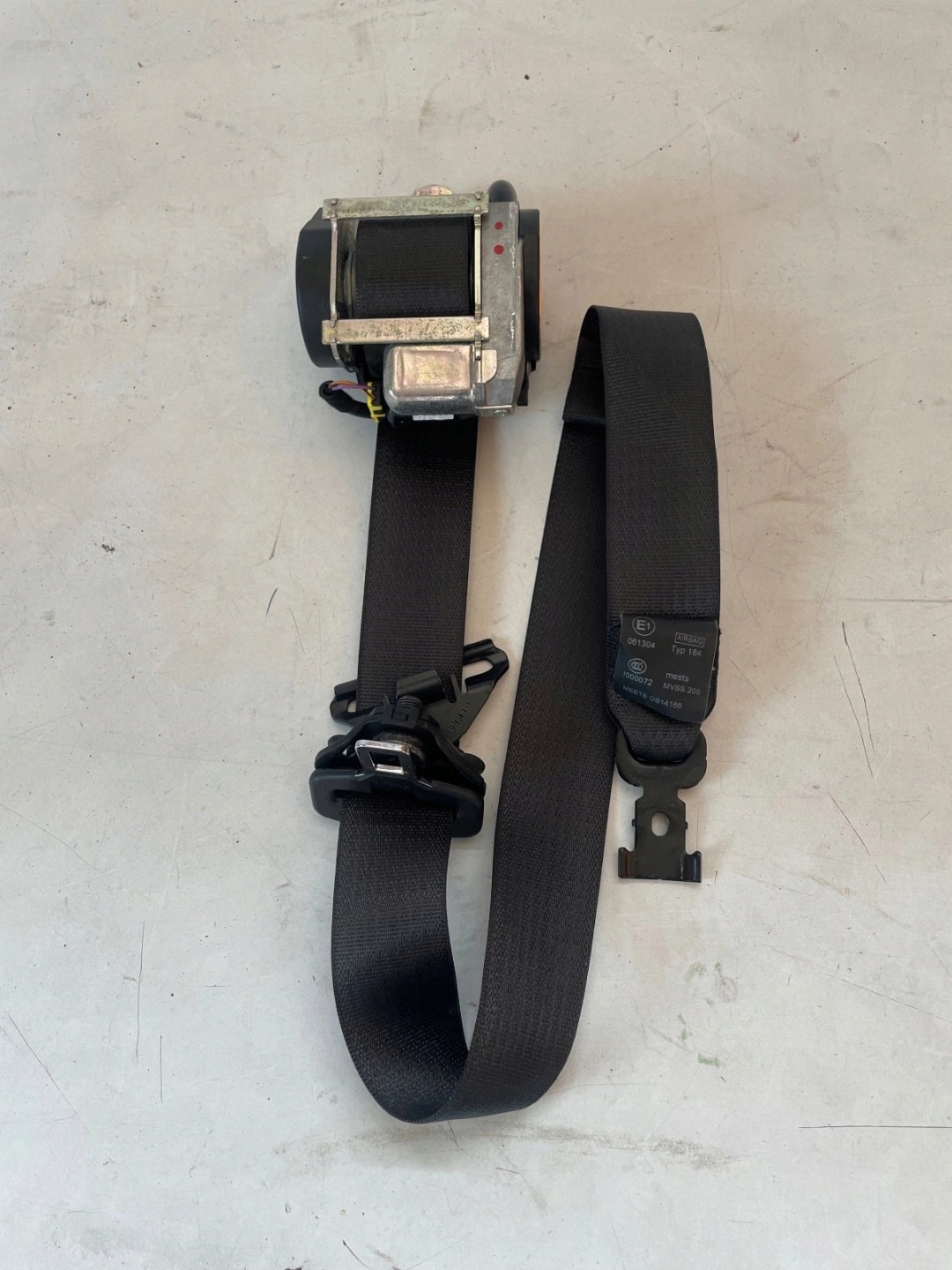 tension belt safety front front left Opel Zafira C 620611500