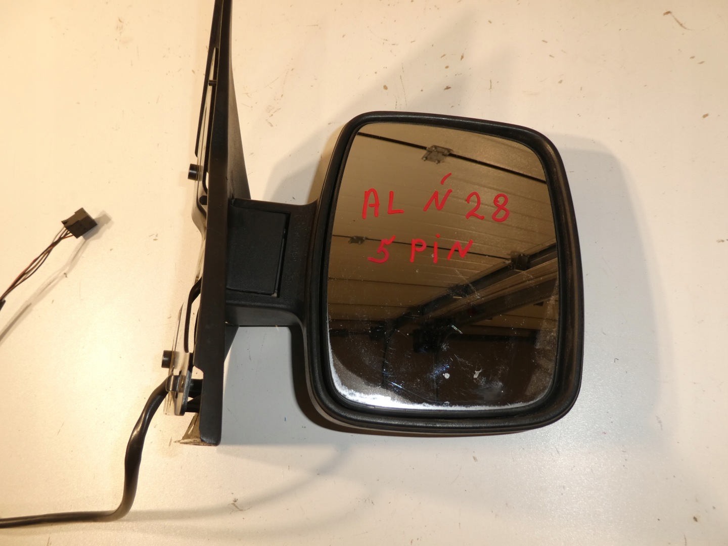 mirror exterior right FORD TRANSIT replacement 5 PIN