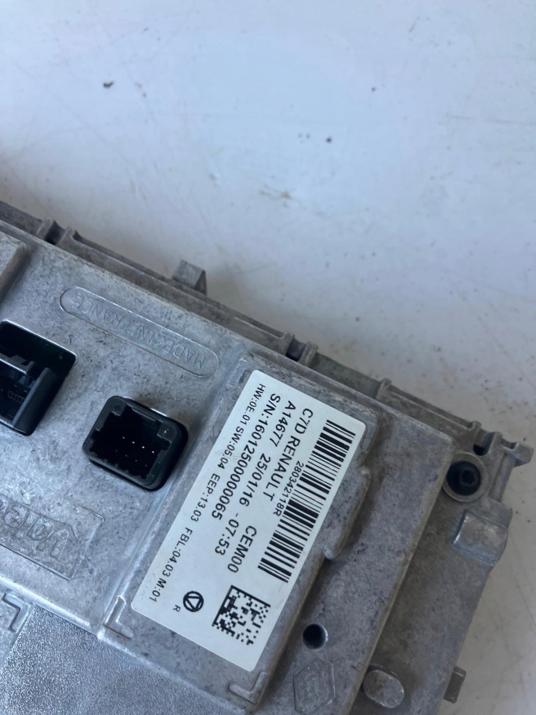 EKRAN display RADIA navigation devices RENAULT KADJAR 280342118R
