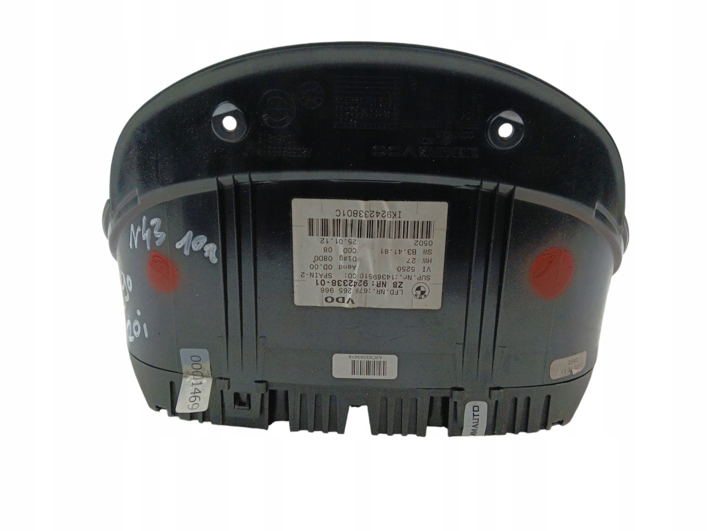 dials dials BMW E84 E91 E90 E92 9242338, 9316119, 9187052, 9187336