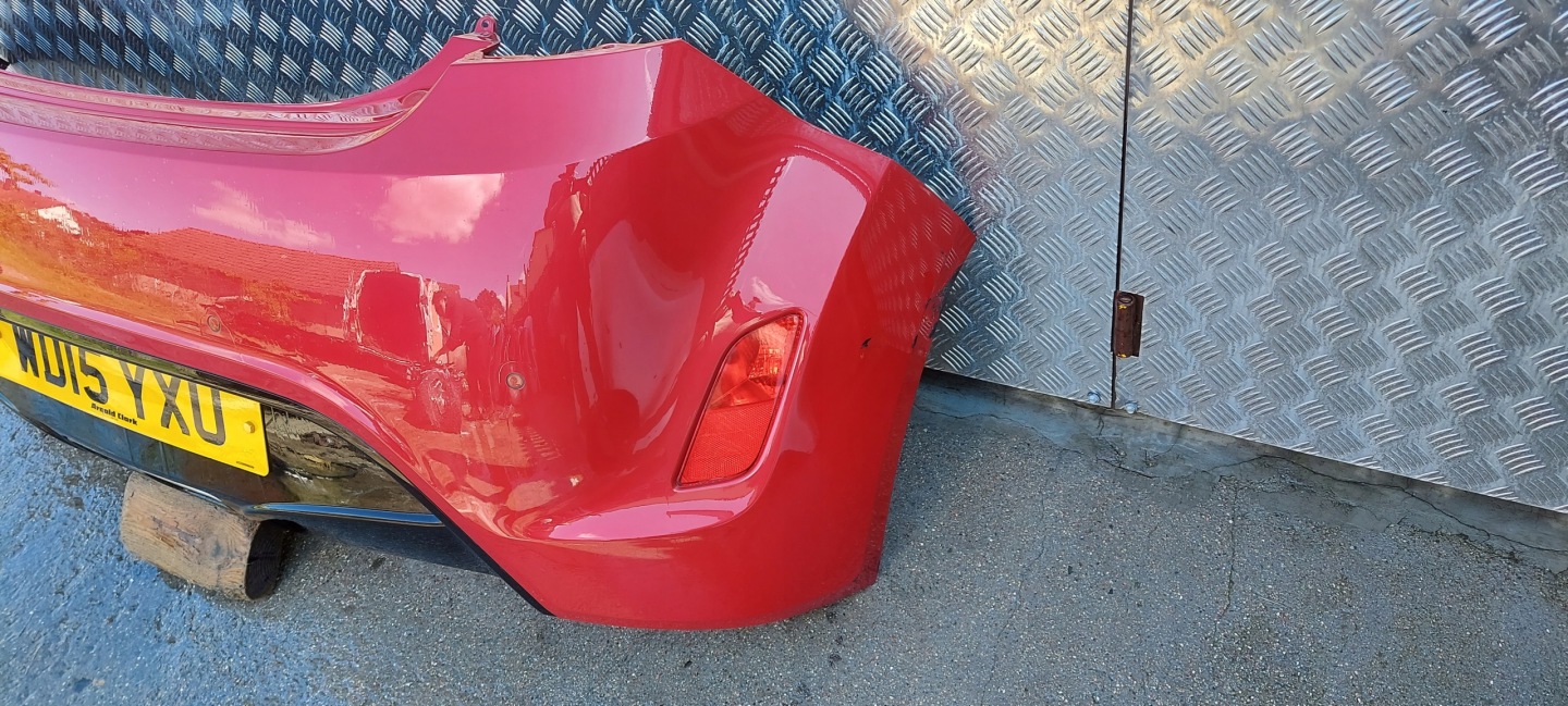 bumper rear part HYUNDAI VELOSTER complete LAK: P9R