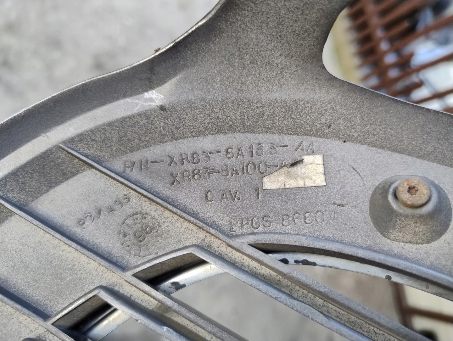 GRILL GRILL CHROM JAGUAR S-TYPE XR83-8A133-AA