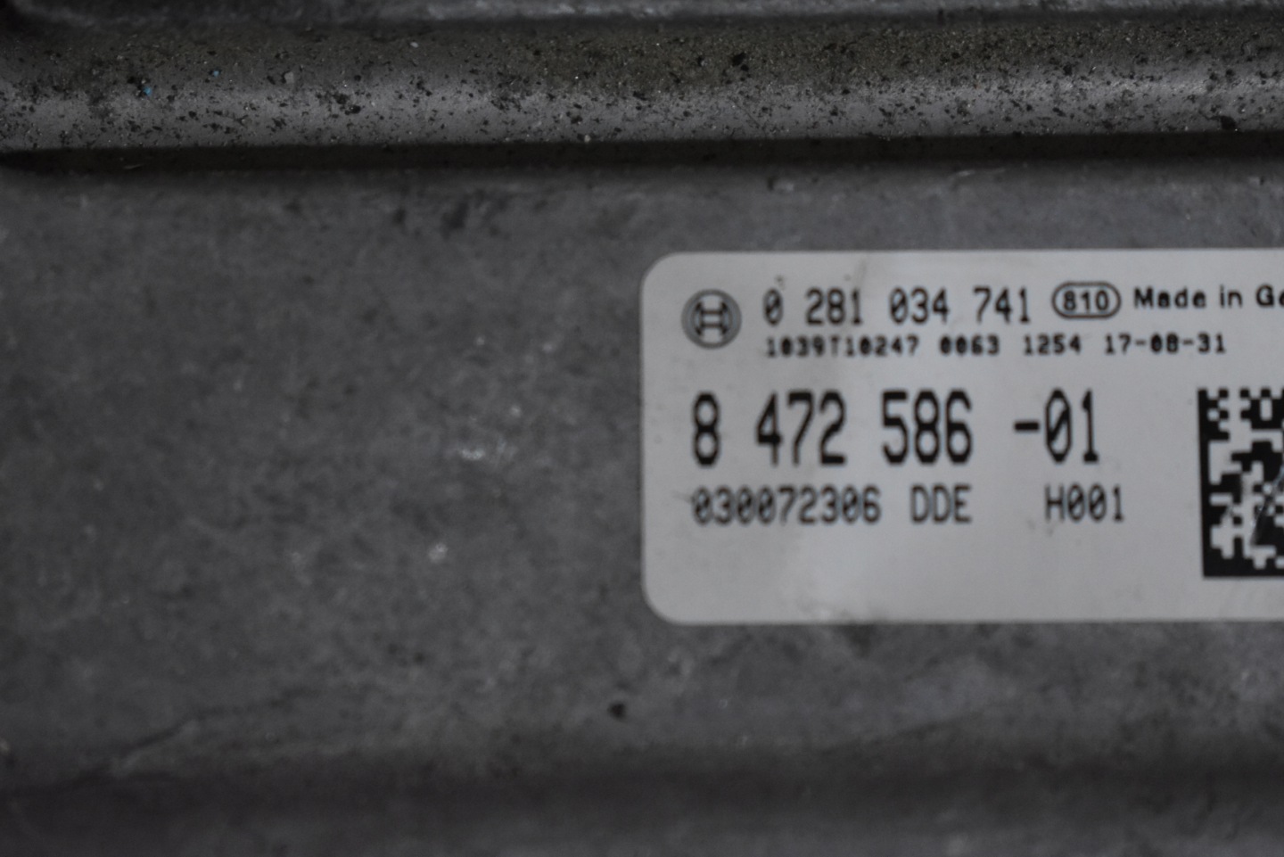 IDEALNY control unit of the engine BMW 1 9