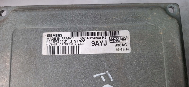 Computer DES MOTORS FORD FOCUS MK2 4M5112A650HJ