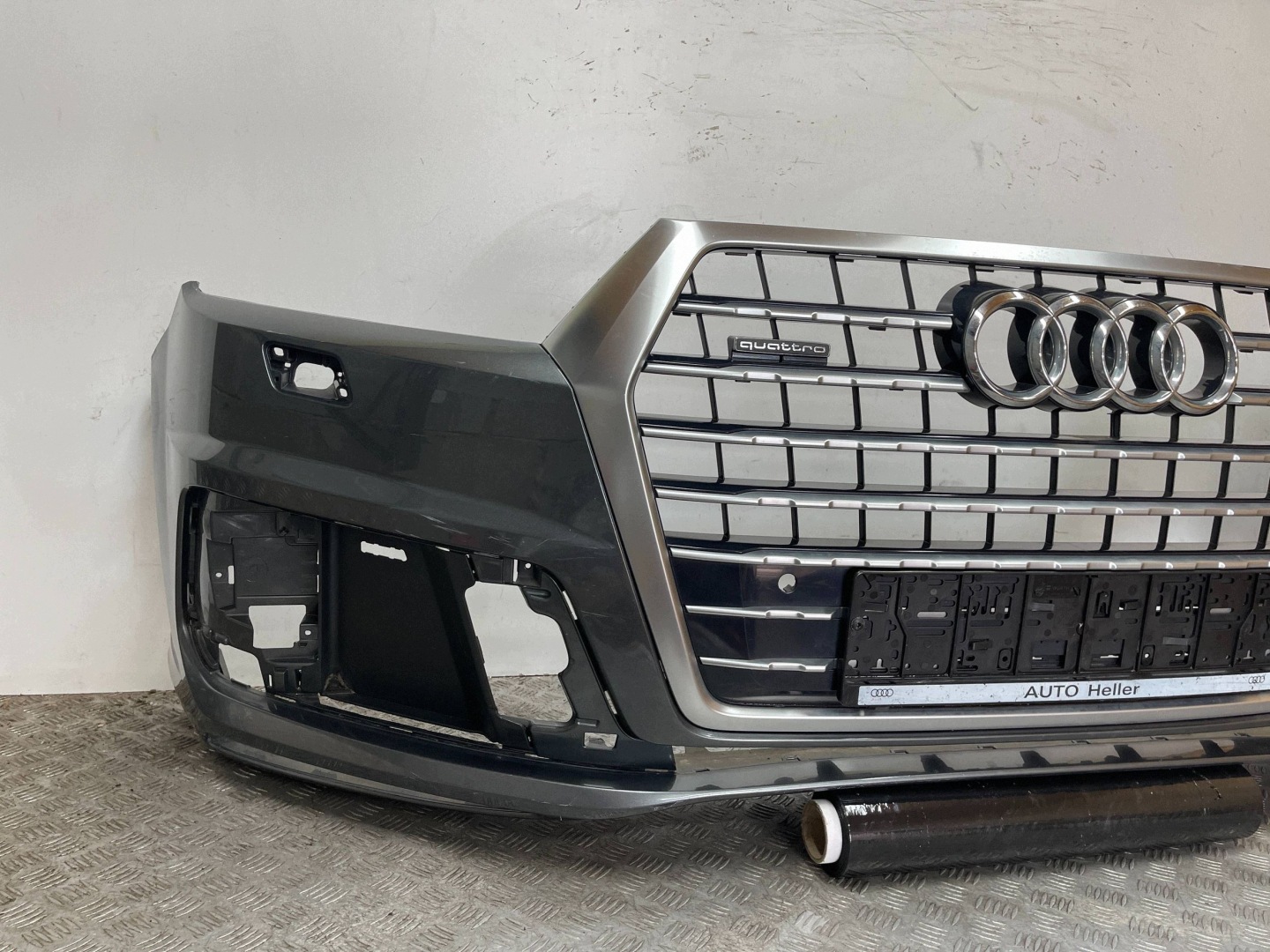 front bumper front AUDI Q7 4M II 2 15- S-LINE