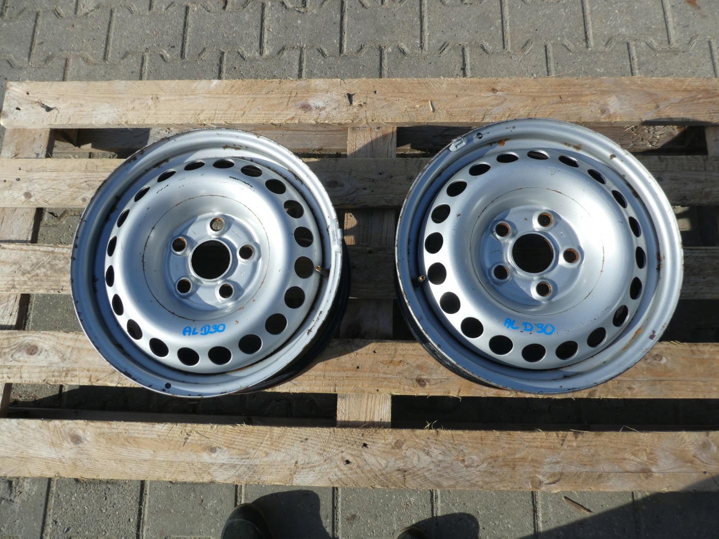 VW T5 CERCHI FERRO 7H0601027D 6.5JX16 ET51