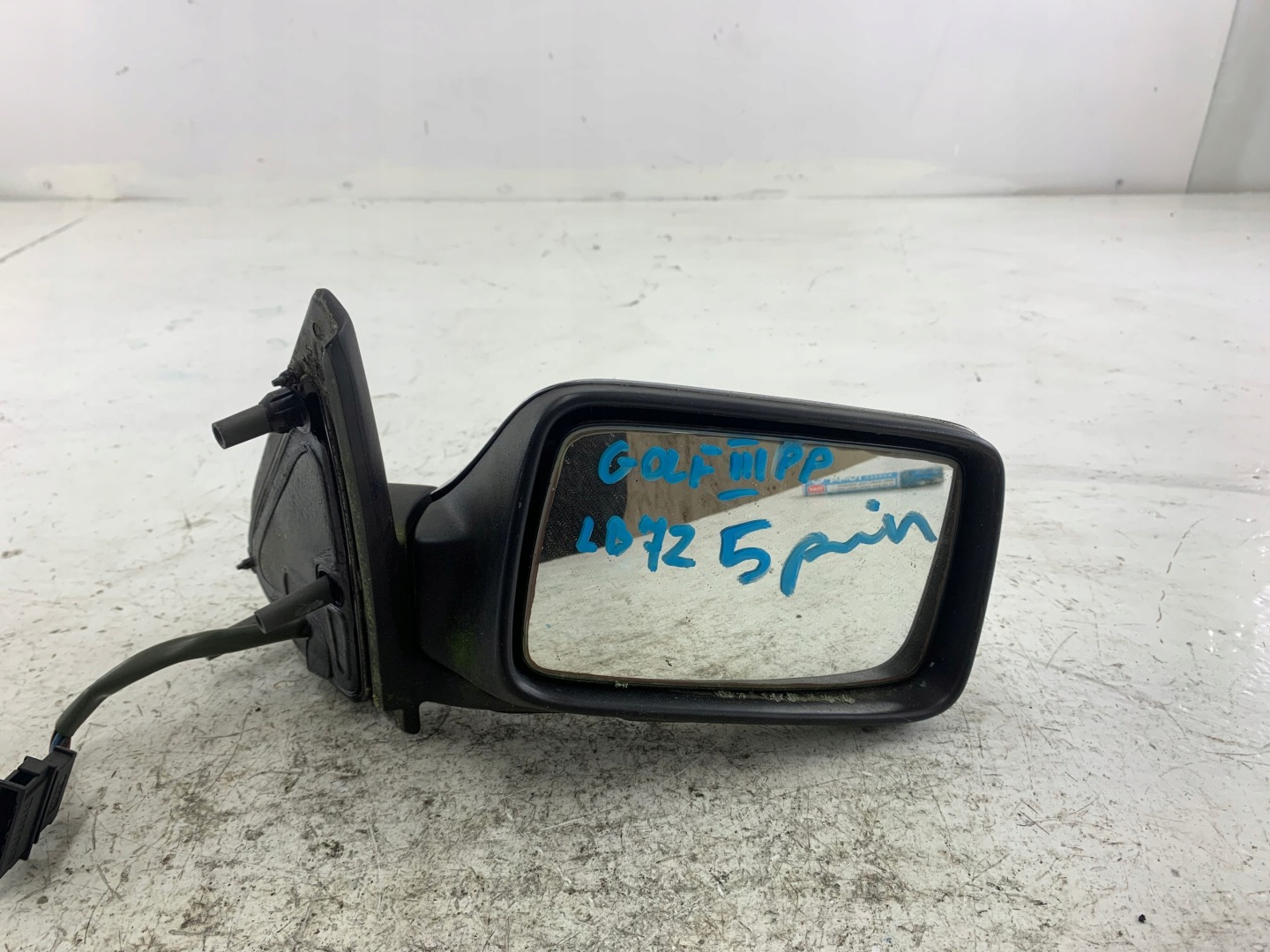 VW GOLF III mirror right 5 PIN LB7Z