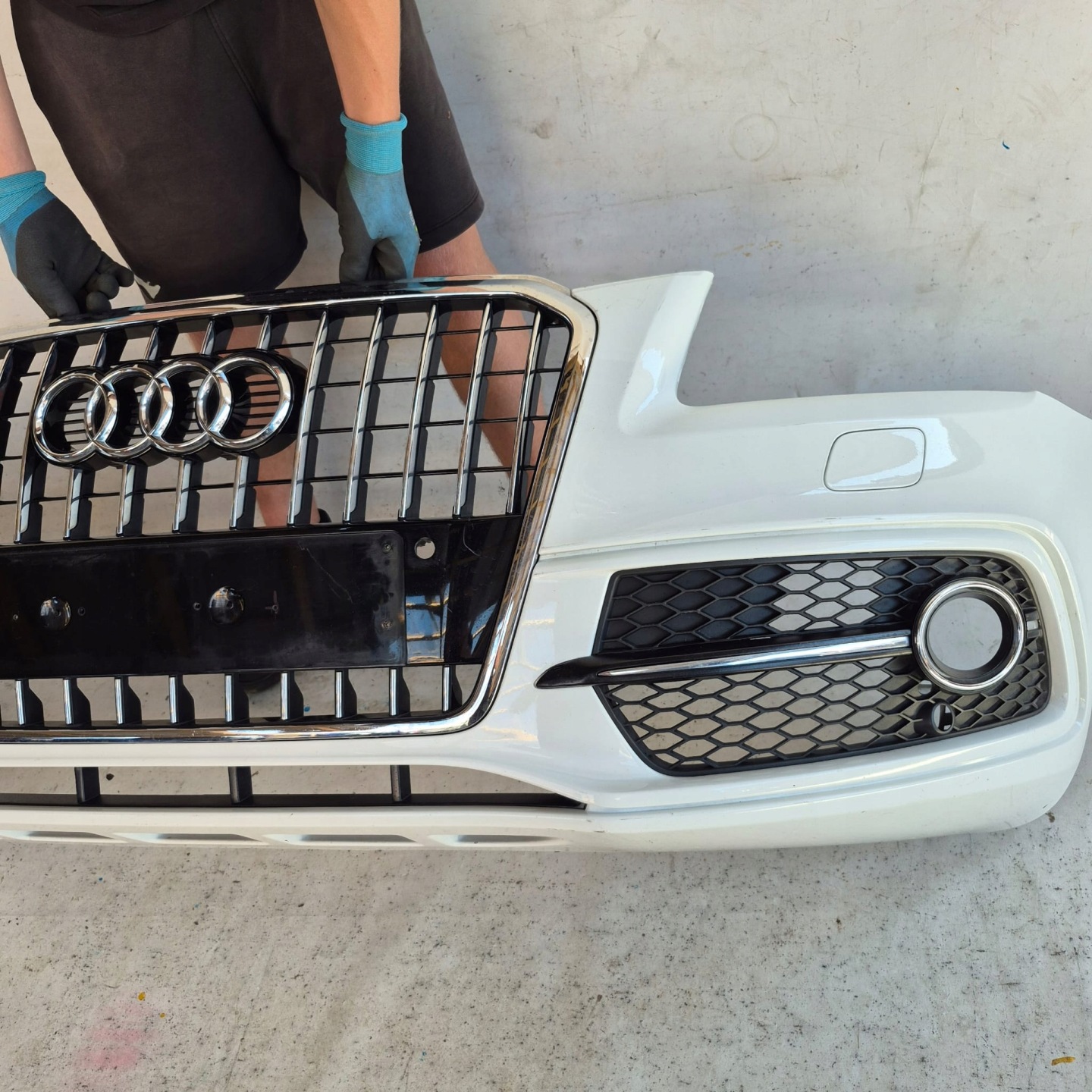 AUDI Q5 and S-LINE LIFT 12-17 bumper front front SPR PDC + cover