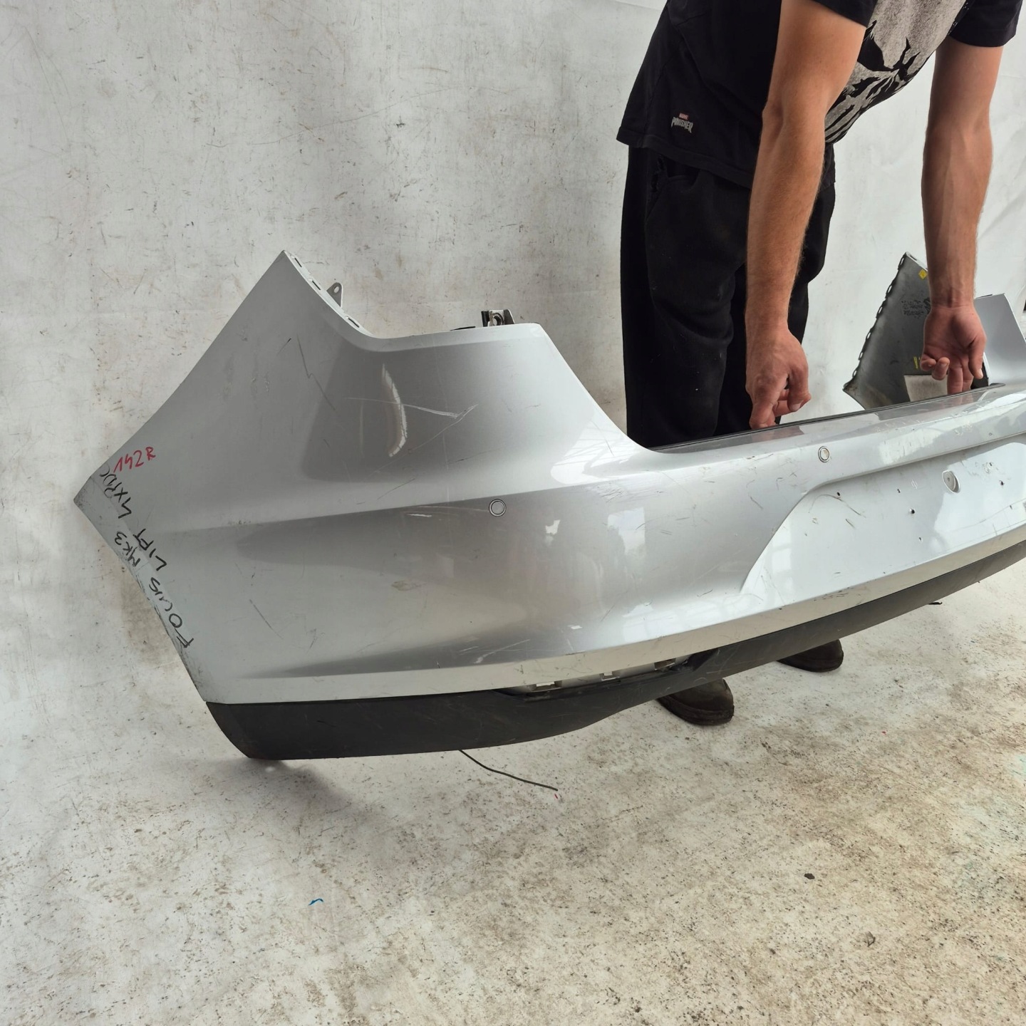 SEAT LEON III 3 KOMBI 12-16 bumper rear part rear PDC