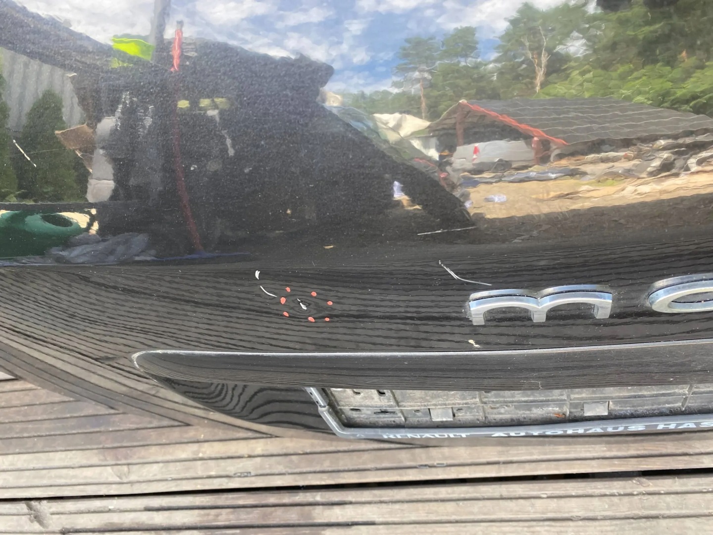RENAULT MODUS and complete trunk door boot