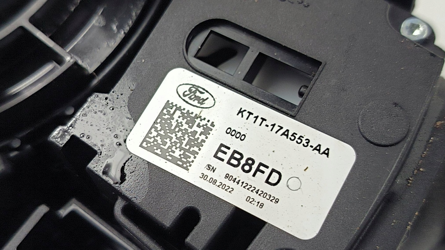 DEVIO LUCI TERGICRISTALLO TERGI KT1T-17A553-AA FORD TRANSIT CONNECT II LIFT