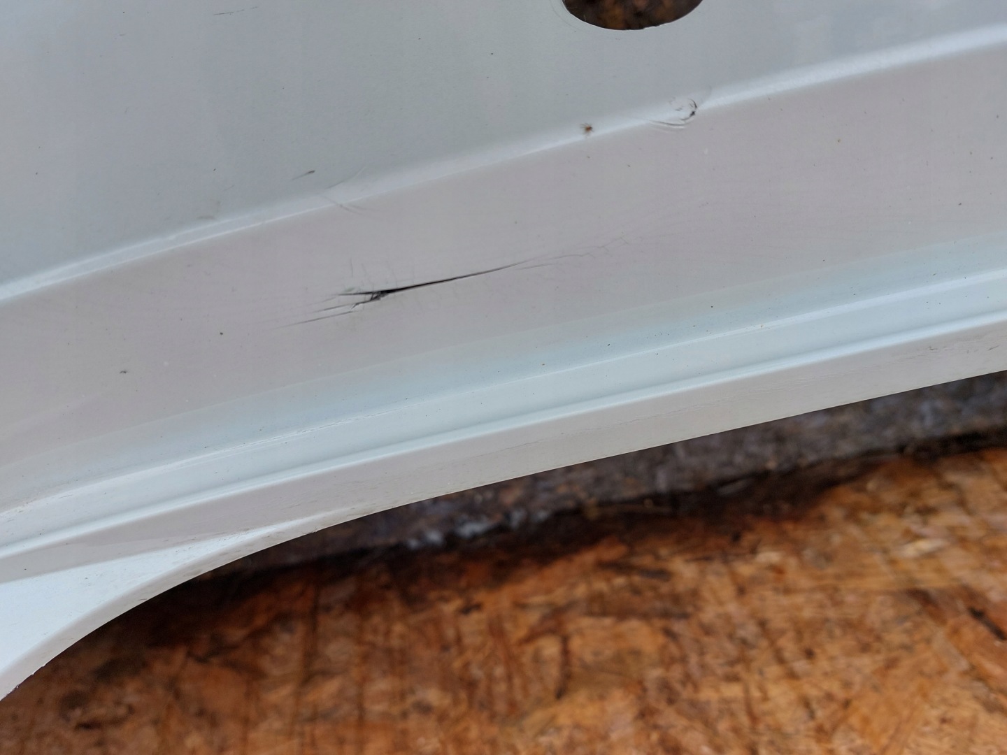 bumper rear part Nissan Micra K14 16- below PDC