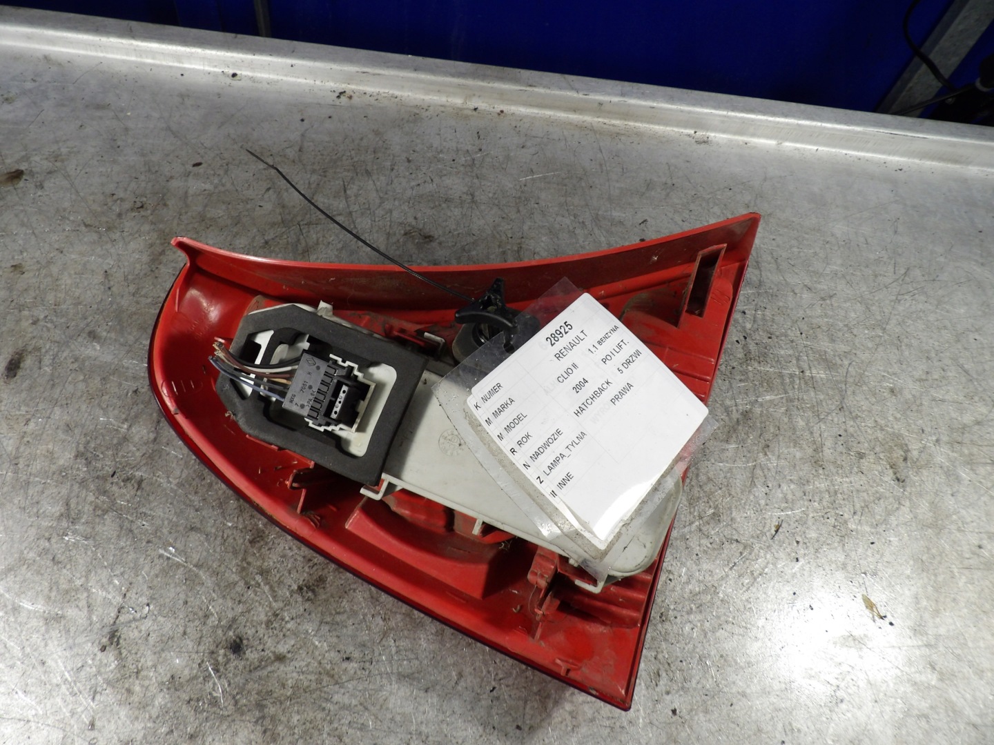 Renault Clio II light rear right HB 5D lift